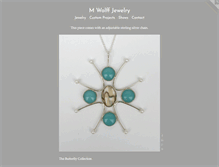 Tablet Screenshot of mwolffjewelry.com